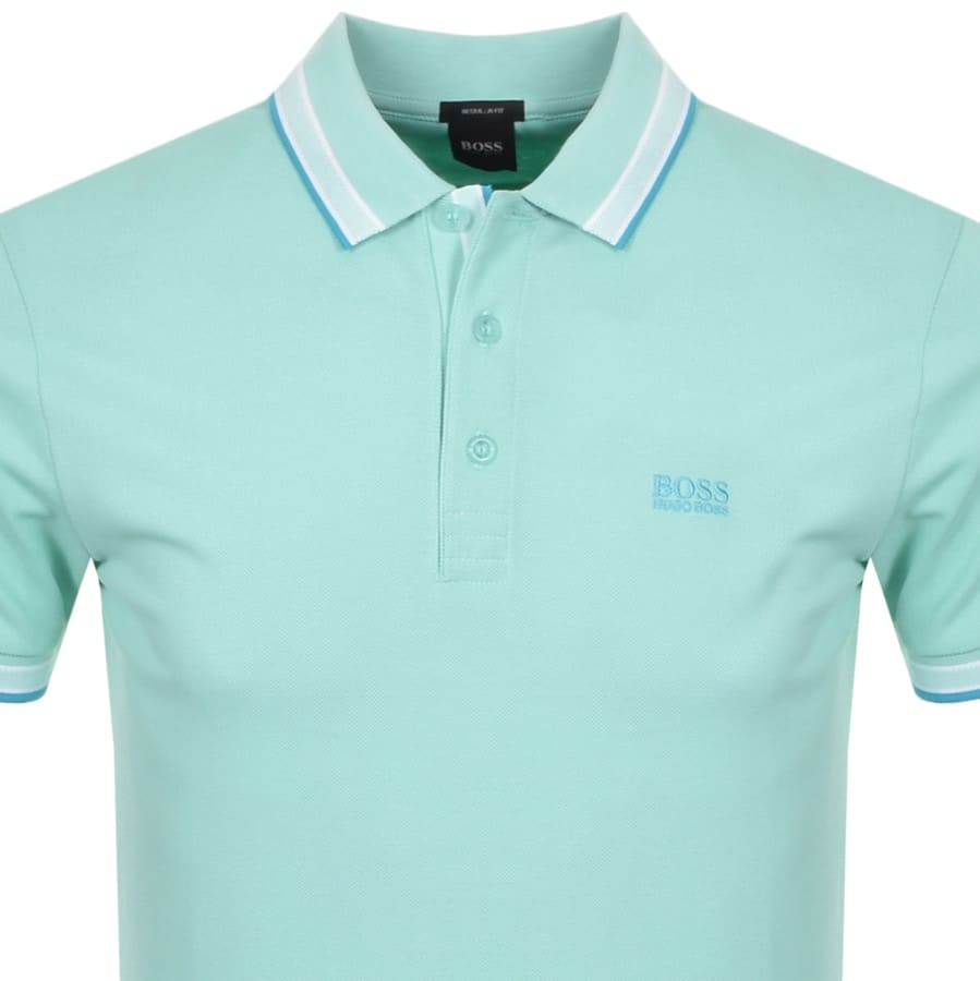 Alternative Image for ProductBOSS Paddy Polo T Shirt Green2